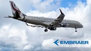 BEAUTIFUL Embraer E190 Lineage 1000 | Planespotting LaGuardia Airport | With Live ATC (4K)