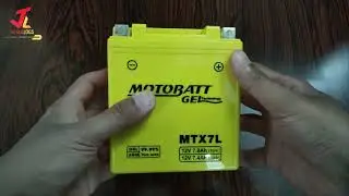 Yamaha YBR125G New Battery Installation|Motobatt MTX7L 12V 7A Gel Battery|DIY|#pakistan Vlog#150