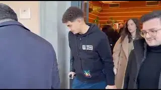 Di Lorenzo esce da  Villa Stuart: terminato il consulto medico al ginocchio