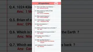 Who is the father of our National... || Gk question and answer ||General knowledge ||Gk short video