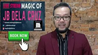 VIRTUAL MAGIC SHOW for Corporate Events , JB Dela Cruz -Magician