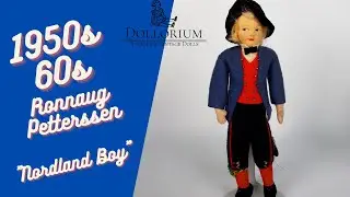 1950/60s Ronnaug Petterssen Nordland Boy - Antique & Vintage Doll Collection at Dollorium