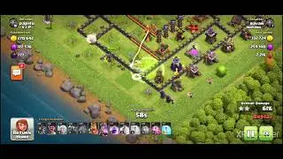 Queen walk+ pekka & party wizard attack| clash of clans 2021| th 10 attack | like and share