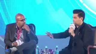 Fireside chat on How the digital evolution has help transform the magical world of cinema with Karan