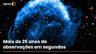 Supernova: v&iacute;deo da Nasa mostra transforma&ccedil;&otilde;es de explos&atilde;o estelar ocorrida h&aacute; mais de 400 anos