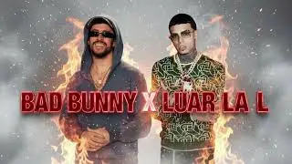 Bad Bunny X Luar La L - SIN CORONA (Visualizer)