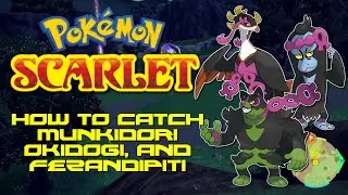 Pokemon Scarlet: How to Catch Munkidori, Okidogi, and Fezandipiti