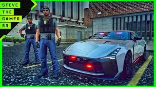 GTA 5 Mod Friday Unmarked GTR-50 Patrol| GTA 5 Lspdfr Mod| 4K