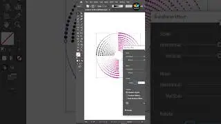 Shape Design in ADOBE illustrator ❤️#adobe #illustrator #heart #design #2023 #shorts #trending
