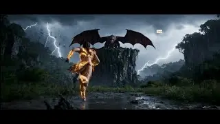 PART-4 &ldquo;Epic Jungle Chase and Dragon Battle &ndash; The Ember Princess (Indian Fantasy Story)&rdquo; #ai #video
