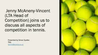 A Question  and Answer session discussing the LTA Competition plan