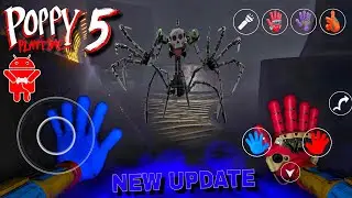 Poppy Playtime Chapter 5 Broken Things Mobile New Update v0.1.8 FanMade Part 5 Full Game Walkthrough