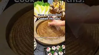 The Unique Ancient way to cook food. QiGuo Steam fish in  China.#food#cooking#chinesefood #美食#snacks