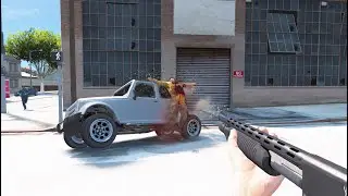 GTA 5 - Shotgun kill Compilation Eps.45 | PumpShotgun ( Euphoria Physics  )