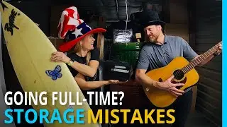 Full-time RV Living? Storage & Downsizing Tips!