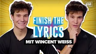 Song mit 𝘾𝙖𝙥𝙞𝙩𝙖𝙡 𝘽𝙧𝙖 😳 WINCENT WEISS macht die Finish The Lyrics Challenge | Digster Pop Stories