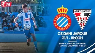 🔴 LIVE | ⚽ Infantil S14 🆚 Atlètic Segre | J17 Divisió d’honor infantil S14