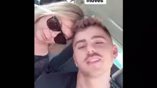 Michael Dameski being cute on Instagram