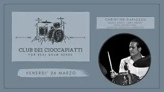Chiacchierata con: Christian Capiozzo (Mario Biondi, Jimmy Owens, Three Generations)