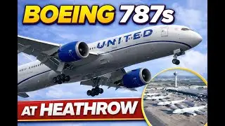 Boeing 787s Landing at Heathrow Airport Sun 18th Jan 2026 #planespotting #aviationlovers #b787