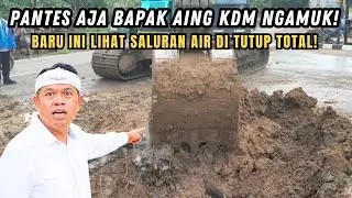 PANTES KDM NGAMUK❗BARU INI LIHAT SALURAN AIR DI TUTUP TOTAL BETON❗SERIUS INI DI BIARKAN DI ERA RK❓