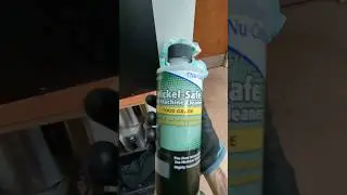 ice machine cleaning using NuCalgon nickel safe cleaner #icemachine