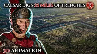Battle of Alesia (52 BC) &ndash; Animated Cinematic Siege of Caesar vs. Vercingetorix
