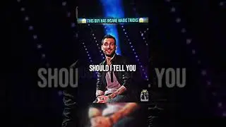 This guy is an insane magician 😳🥶 #shorts #magic #bgt #trending
