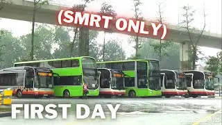 First Day of Operations - New Marina Centre Bus Terminal (SMRT Only)