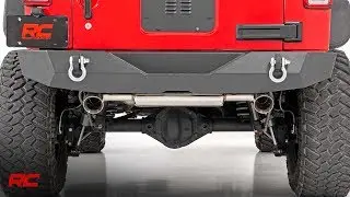Installing Jeep Dual Outlet Performance Exhaust 07-18 JK Wrangler