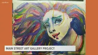 Emerging artist featured in Gallery Main Street's 'Alley to Gallery' exhibit