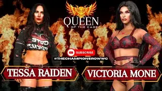 Victoria Mone vs Tessa Raiden | Queen of The Cage  |  #ChampsRow #CawLeague