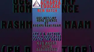 home science by Rashmi rani maam