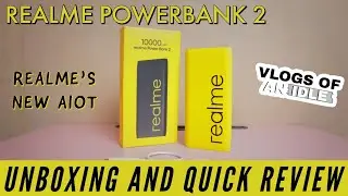 Realme Powerbank 2 Unboxing and Quick Review: Realme's Aiot Entry for 2020