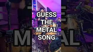 Guess the METAL GROOVE from the INTRO!