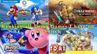 Ranking All Demo Games on my Switch