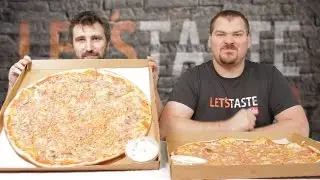 Family Pizza Challenge *Vomit Alert!*