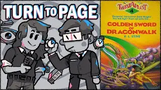 R.L. Stine's Golden Sword of Dragonwalk | Twist-A-Plot #4 | Turn to Page
