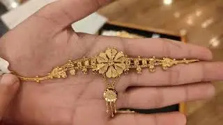 মাত্র ৪ গ্রাম থেকে চিকের ডিজাইন||Light Weight Gold Chokar Design||Wedding Purpose||Weight and price
