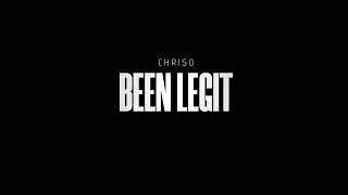 CHRISO - Been Legit (Official Audio)