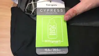 Targus Cypress Collection EcoSmart Apple FindMy Trackable 15” Backpack Review 6-14-23
