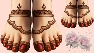New Feet Henna Design | Foot Mehndi Design | Pairon Ki Mehandi| Diwali Special Mehndi Design | Mehdi