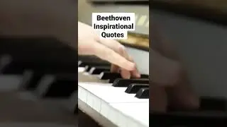 Before I leave! Beethoven Inspirational Quotes #inspiration #shorts #trending #beethoven