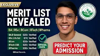 HNBGU Merit List 2024| BA BSc BCom BTech Cutoffs #meritlist