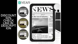 Portable 5X Handheld Illuminated Magnifier Glass With 48 LED Lights Square Inspection Magnifying Gl