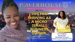 Ep. 16 (Pt. 2) | Tips for Thriving as a Small Business Owner | 26 min
