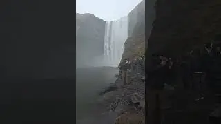 Water falls in iceland 