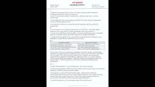 SSLC Science FA 1 question paper with key answer 2023-24 | 10th class FA 1 question papers