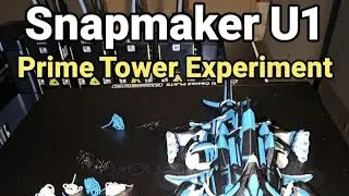 Snapmaker U1 Prime Tower Experiment 