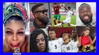 Twiaa !-Afia Schwar,Sarkodie,Nana Aba Anamoah,DKB,Hajia4real others come after Ghana lost to Morocco